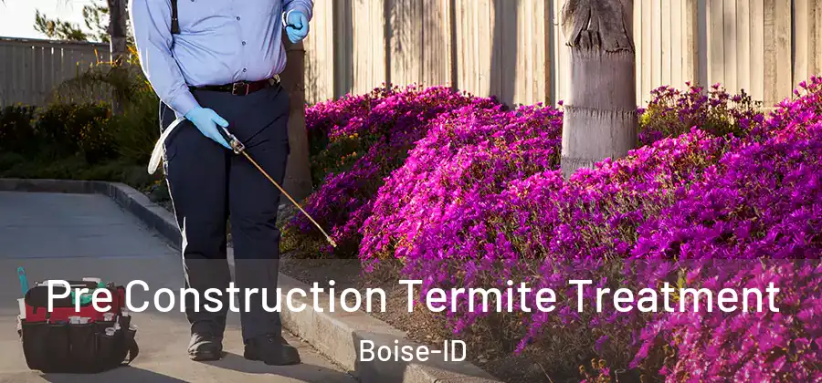  Pre Construction Termite Treatment Boise-ID