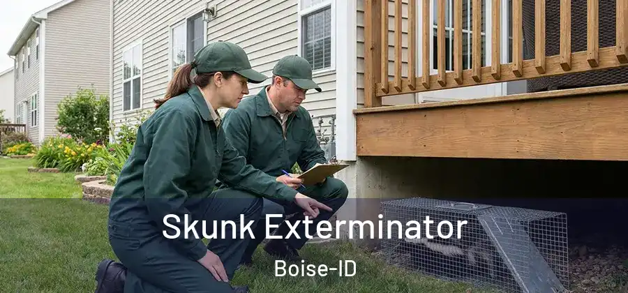  Skunk Exterminator Boise-ID