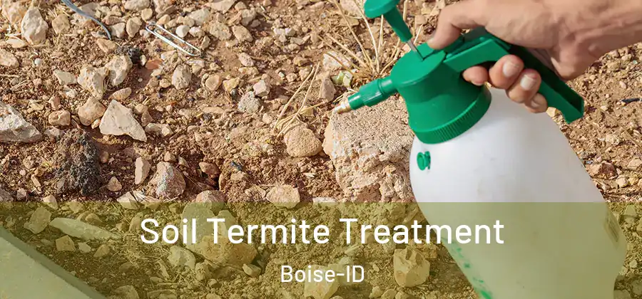  Soil Termite Treatment Boise-ID